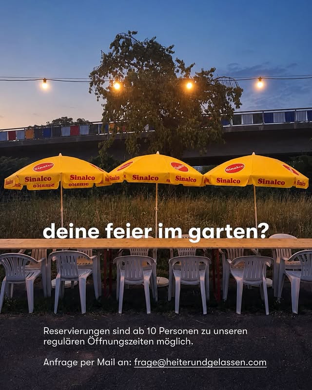 Sitzinseln im ROTAG Garten